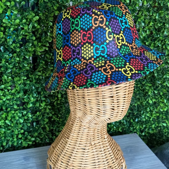 New Gucci Multicolor Hat Size S - Picture 3 of 6